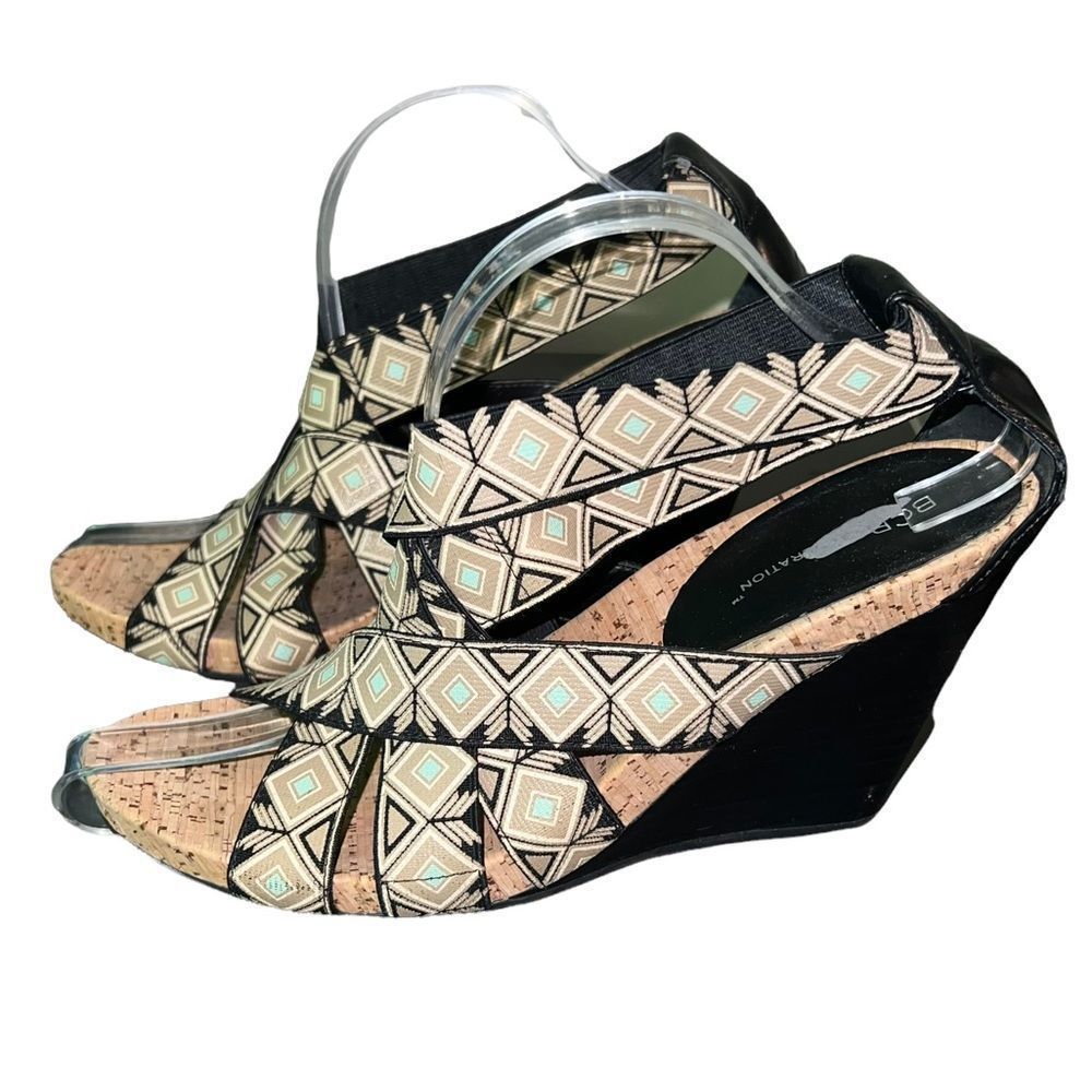 BCBGeneration 3.5” Wedge Sandler (8.5)